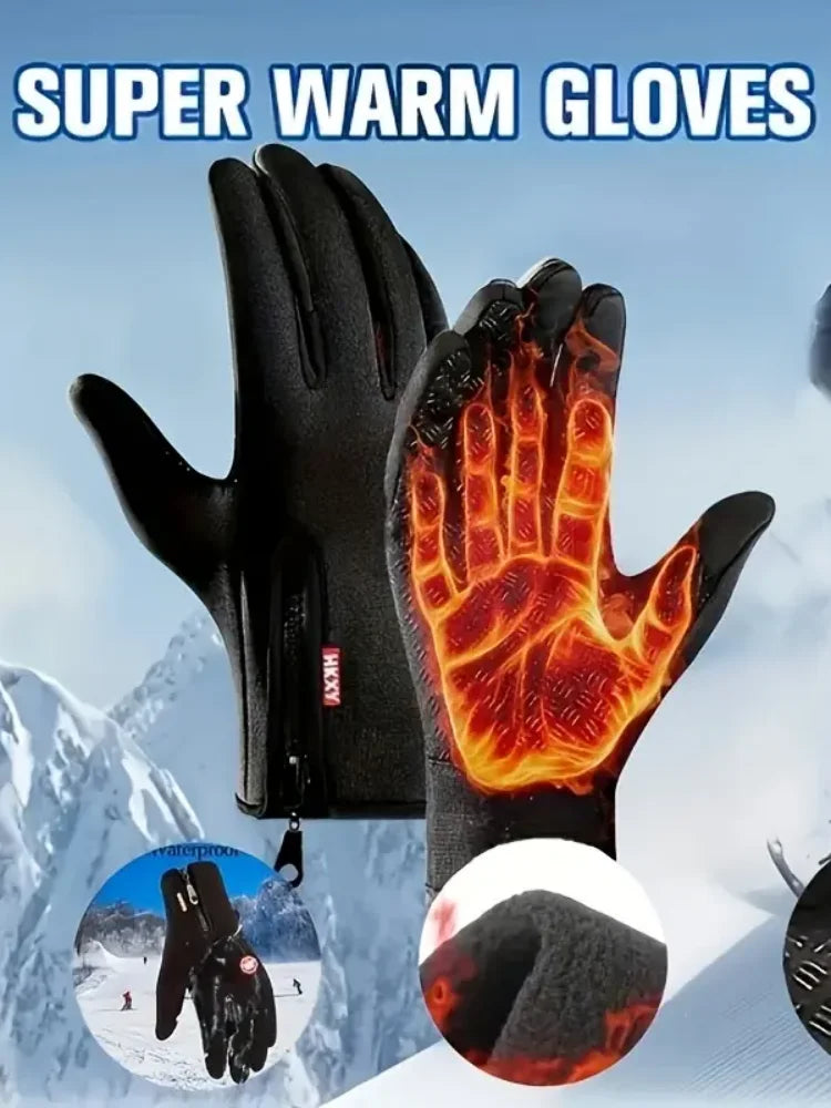 Winter Gloves, Lightweight Touchscreen Gloves Thermal Gloves, Non Slip Cycling Gloves Driving Gloves Running Gloves Waterproof