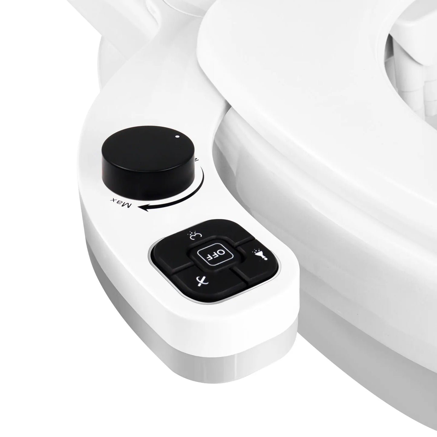 SAMODRA New Bidet Toilet Seat Attachment Toilet Bidet Sprayer Ultra-Thin 3 Funtions Ass Bidet Shower Hygienic Wash For Bathroom