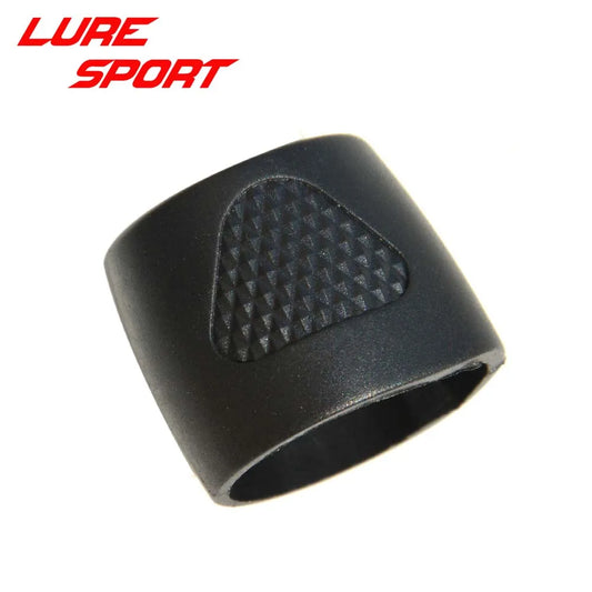 LURESPORT 12pcs 18pcs Graphite Slip Rings Reel Seat hoods for Ice Fishing Rod Building Component Repair rod DIY Accessory