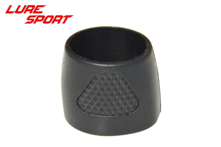 LURESPORT 12pcs 18pcs Graphite Slip Rings Reel Seat hoods for Ice Fishing Rod Building Component Repair rod DIY Accessory