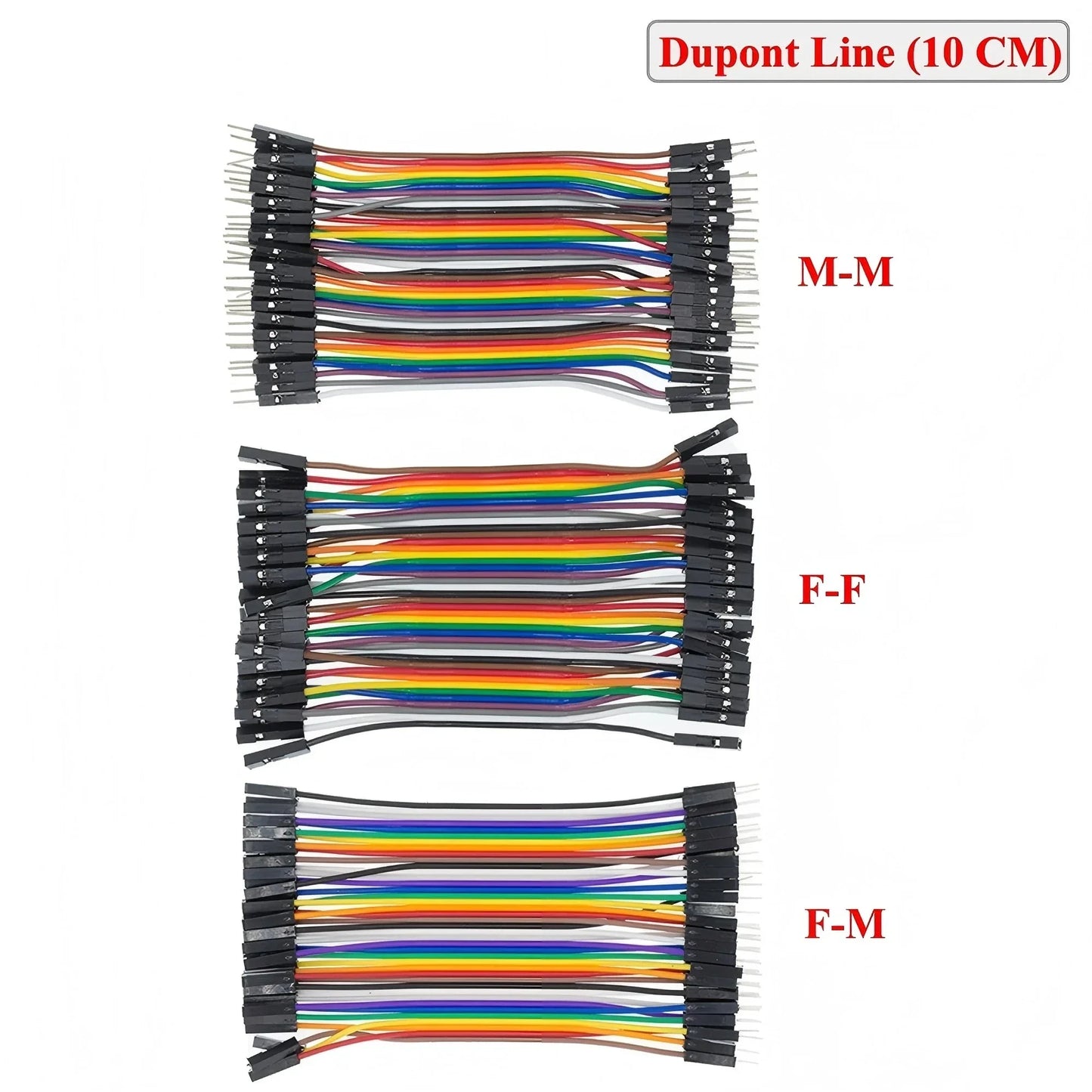 Dupont Line 10cm/20CM/30CM 15CM Male to Male+Female to + Female to Jumper Wire Cable for arduino DIY KIT 2035