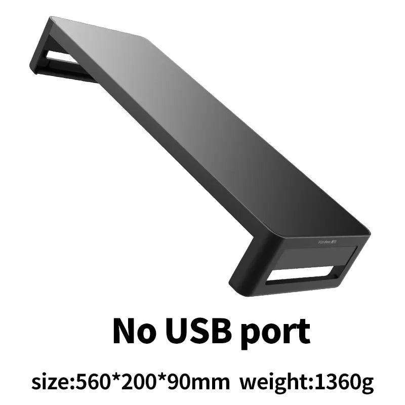 VAYDEER Monitor Stand Riser with USB3.0 Hub Support Data Transfer and Charging Steel Desk Organizer for Laptop Computer