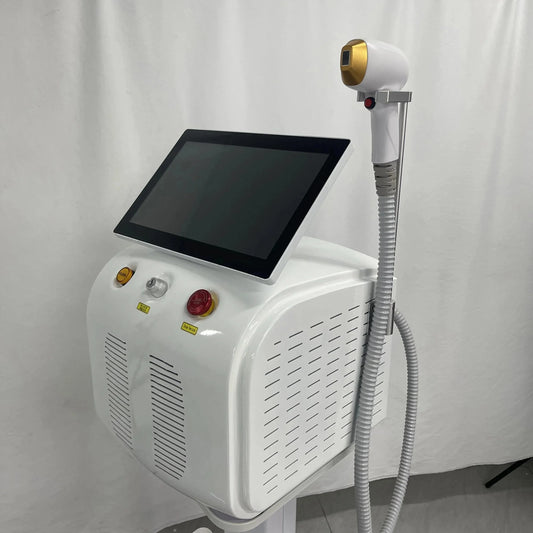Professional Diode Ice Titanium Laser Hair Removal Machine Portable 808 755 1064 Alexandrite Device 3 Waveleng Permanent Removal