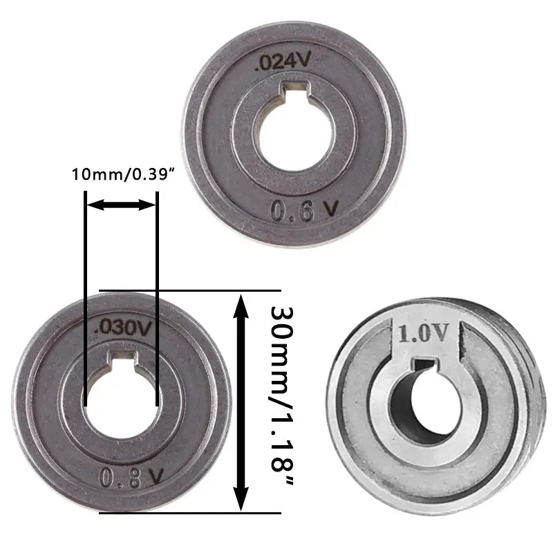 MIG Welding Wire Feeding Roll for MIG Welding Machine K Knurl nurl Durable Stable Industrial Grade Roller