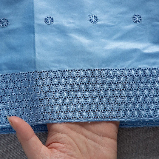 Nigerian Cotton Swiss Lace In Switzerland African Lace Fabric Embroidery Stones For Diy Sew Men's fabric High Quality 5Yard 4662