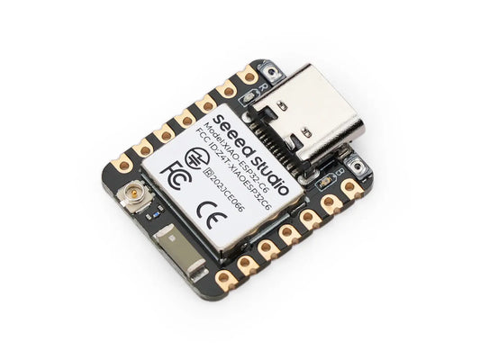 ESP32C6 Seeed Studio XIAO ESP32 C6 Development Board MCU On-board Antenna 2.4GHz Wi-Fi 6 BLE 5 Zigbee Thread
