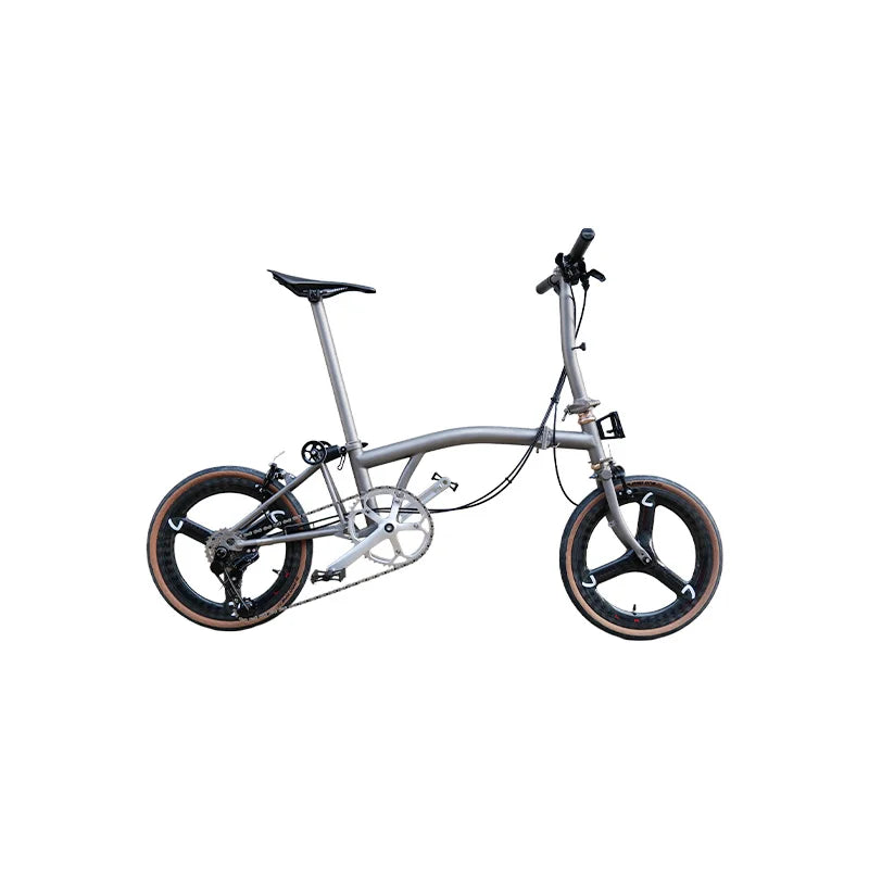 COMEPLAY Full Titanium Tri-fold Bike,Wholesale