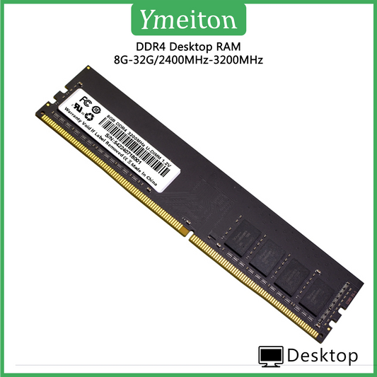 Ymeiton PC DDR4 Desktop memory cards memoriam 2400MHz 2666MHz 4GB 8GB 16GB 32GB U-DIMM RAM 288pin Desktop memory wholesale