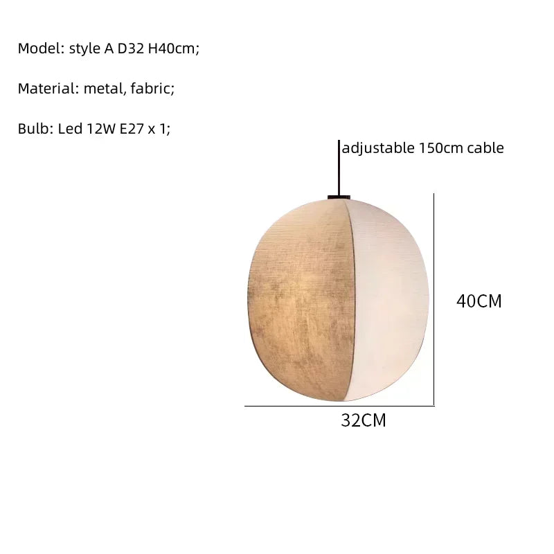 Nordic E27 Led Pendant Lights Wabi Sabi Dining Room Led Hanging Lamp Bar Suspend Light Fixture Lustre Luminaria Home Light