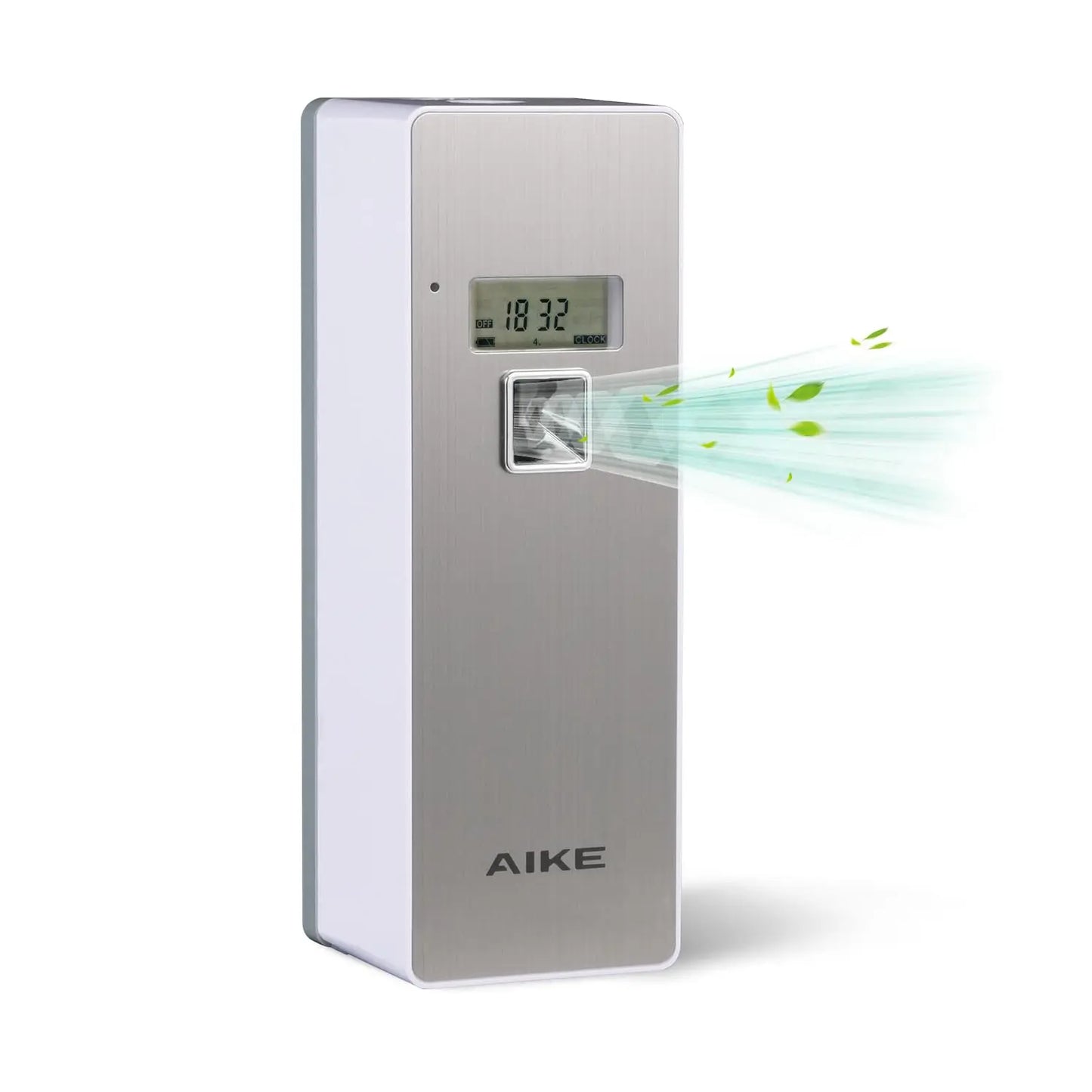 AIKE Automatic Air Freshener Set Timing Spray Dispenser with LCD Screen,Wall-Mounted/Standing Air Purifier for Home,Hotel Toilet