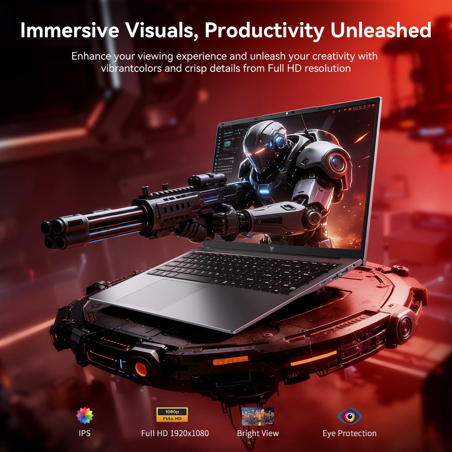 KAMRUI Laptop 17.3" Ultar Slim AMD Ryzen 3 4300U 16GB DDR4 512GB M.2 SSD Max 3.7GHz Radeon 4K 1920P FHD Win11pro Wifi5 Notebook