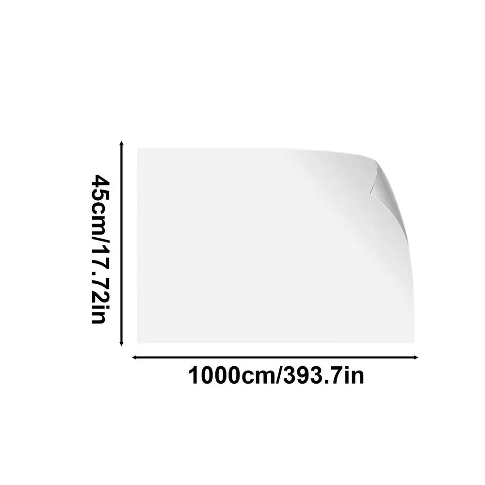 Removable Whiteboard White Blackboard PVC Sticker Chalkboard Wall Sticker Children Home Decoration