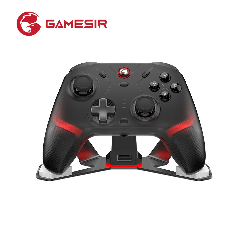New Gamesir Cyclone 2 Wireless Controller with Hall effect Controller for PC Steam Switch ios Andrioid Optional base