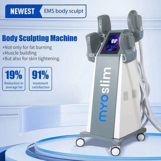 Professional NEO 6500W RF Machine Hi-EMT Body Sculpting Fat Burning Slimming EMS Body Muscle Sculpt Stimulation Equipment