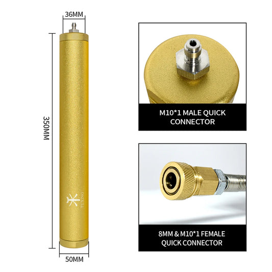 TUXING 4500Psi 300Bar 30Mpa Oil Water Filter High Pressure Diving Separator for Air Compressor Scuba Diving Charging