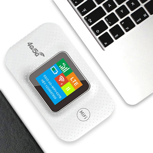 4G LTE Portable WiFi Hotspot 150Mbps Wireless Internet Router with Sim Card Slot Mini Outdoor Hotspot for Home Office Car Travel