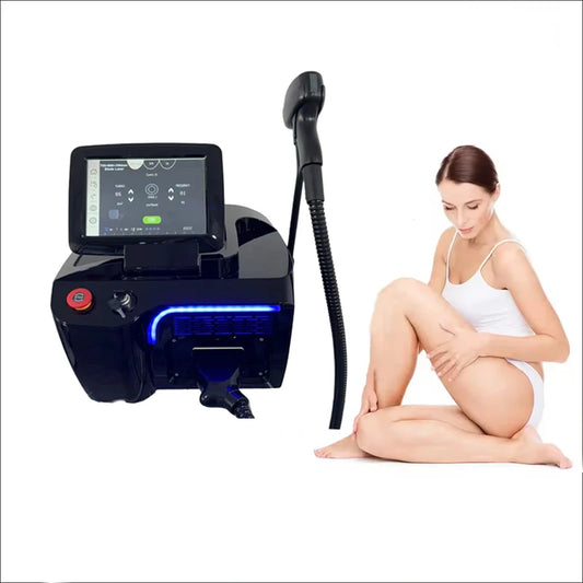 50,000,000 Shots Salon Professional Portable Painless 808nm1064nm755nm Diode Laser Hair Removal Machine with Triple Wavelength