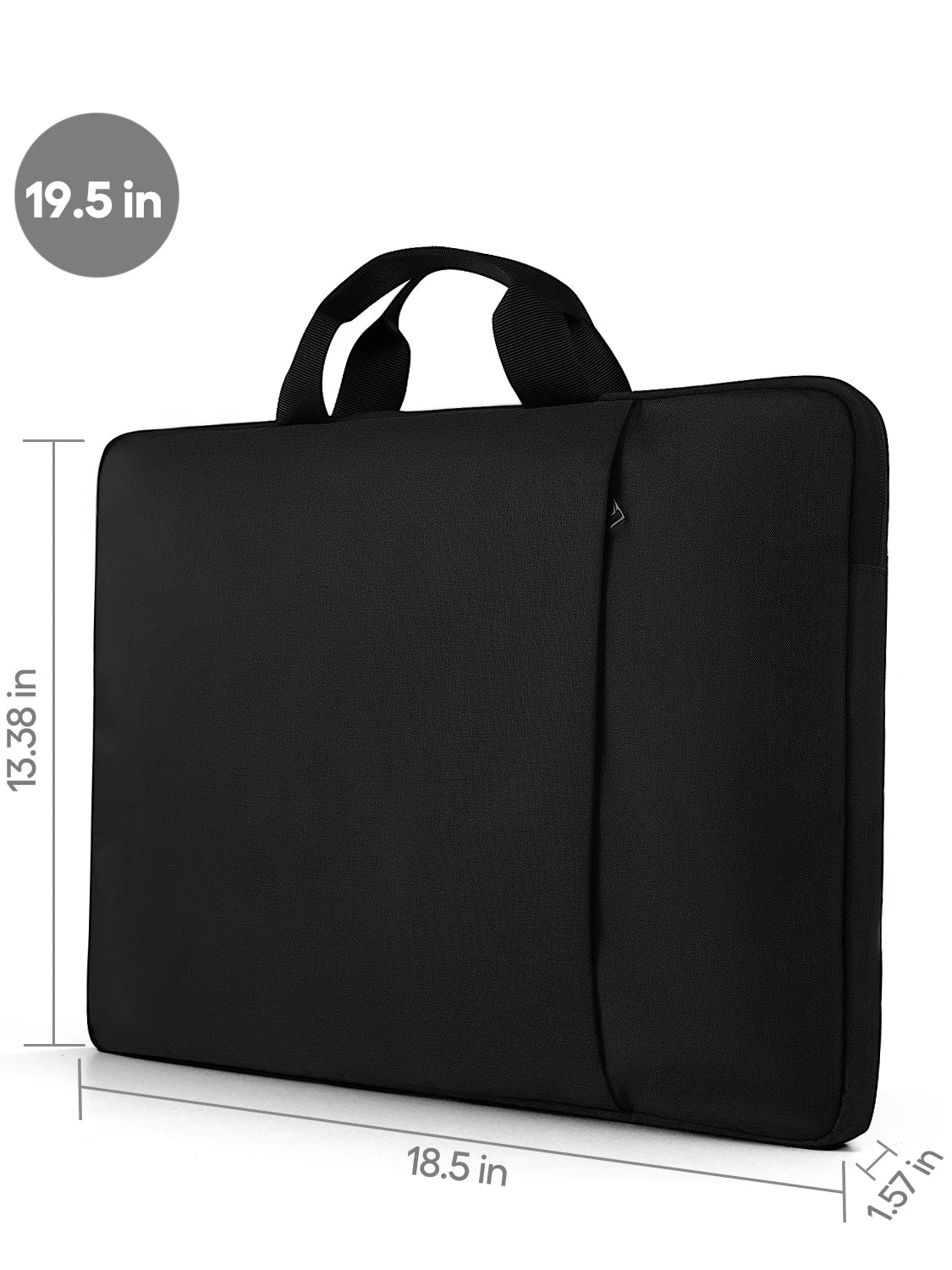 360° Protective Laptop Sleeve Bag 19.5 - 22 inch for UPERFECT UMax 22 Portable Monitor Laptop Notebook Tablet with Pocket