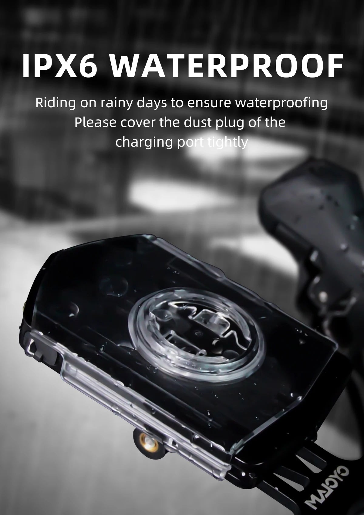 CYCLAMI RVL01 Bicycle Headlight Bike Light Cycling 5000mAh Type-C Charging Front Lamp For Garmin XOSS IGPSPORT COOSPO GEOID