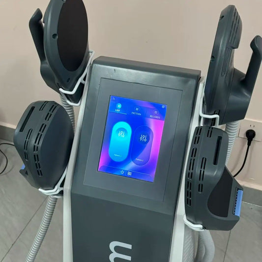 HIEMT 6500W RF 15T 200HZ MYOSLIM Body Shaping Machine Muscle Growth Fat Burn High-Intensity Electromagnetic Stimulator