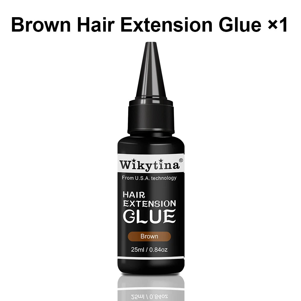 2025 Original V UV Light Hair Extension Kit Complete Set with Long-Lasting UV Glue and Remover Machine - Salon Styling Tools