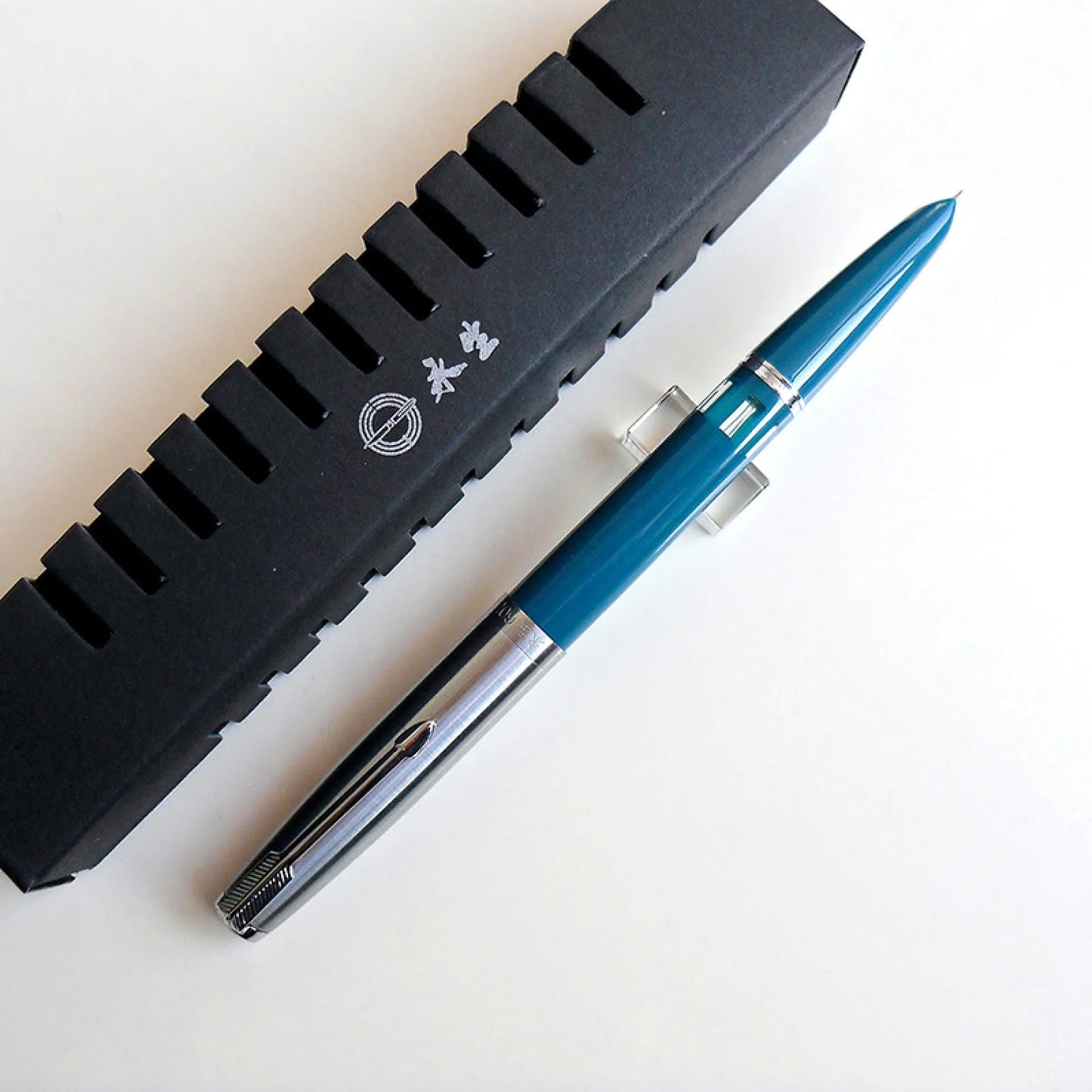 1Pc 138mm Wing Sung 601 Steel Cap Vacumatic Fountain Pen F Nib 0.5mm Ink Pen With Box