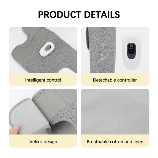 3-modes Air Pressure Calf Massager Electric Leg Massage Device Airbag Air Pressure Massage Leggings Relieve Muscle Soreness