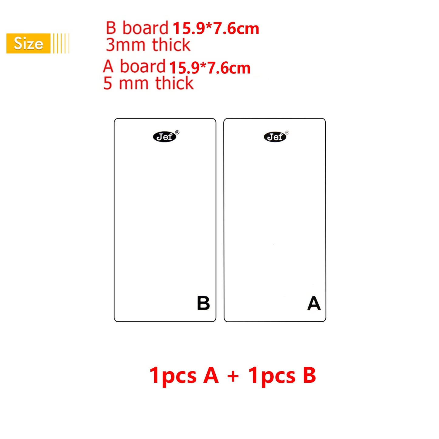 2pcs-4pcs 3mm 5mm Mini Cutting Pads for Craft Buddy Die Cutting Machine Clear Plastic Cutting Replacement Plates Mat 15.9x7.6cm