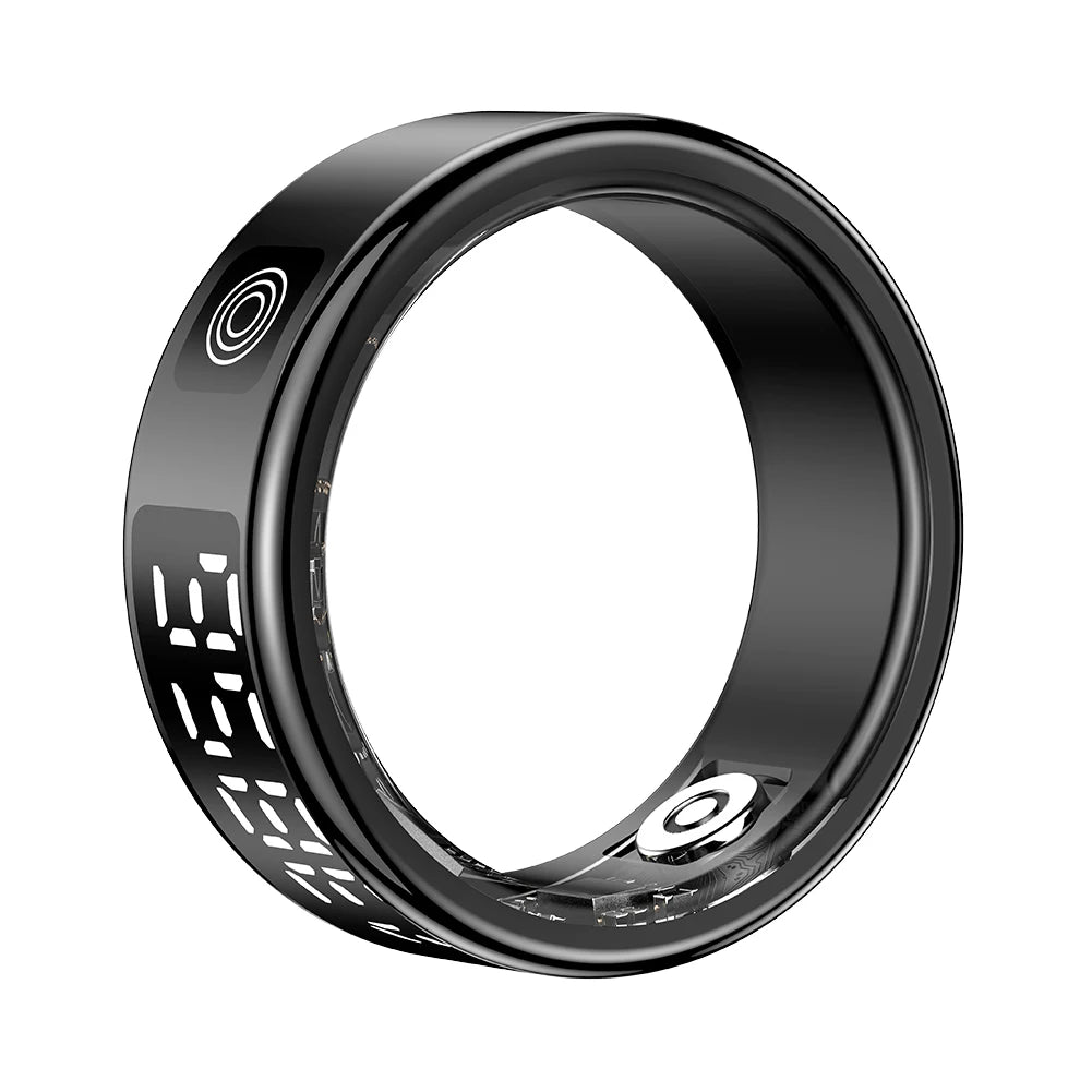 New RS08 Smart Ring Heart Rate Health Monitor 5ATM Waterproof Multi Sport Modes Blood Oxygen Tracker For Xiaomi Samsung Phone