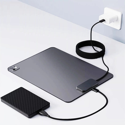 For iPad Pro Magnetic Wireless Charger Fast Charging Smart Connector Charger Charger-Fast Charging Pad W/ USB-C Cable