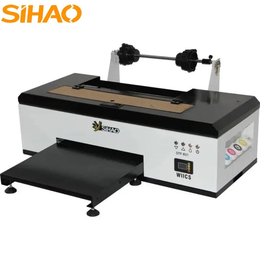 SIHAO R1390/L1800 A3 DTF Printer Oven All-in-One for T-Shirt Fabric Textile Clothing Printing DTF Transfer Film Printer Machine