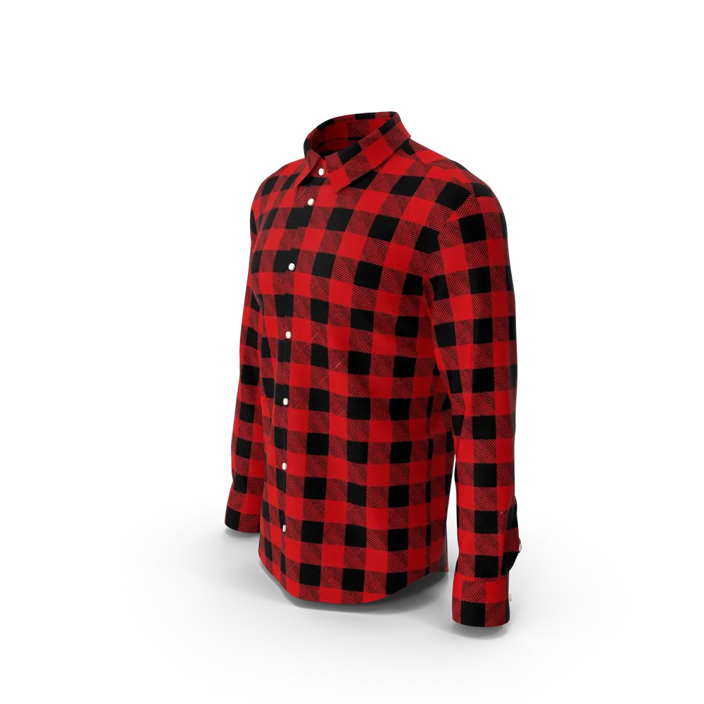 Man Plaid Shirt
