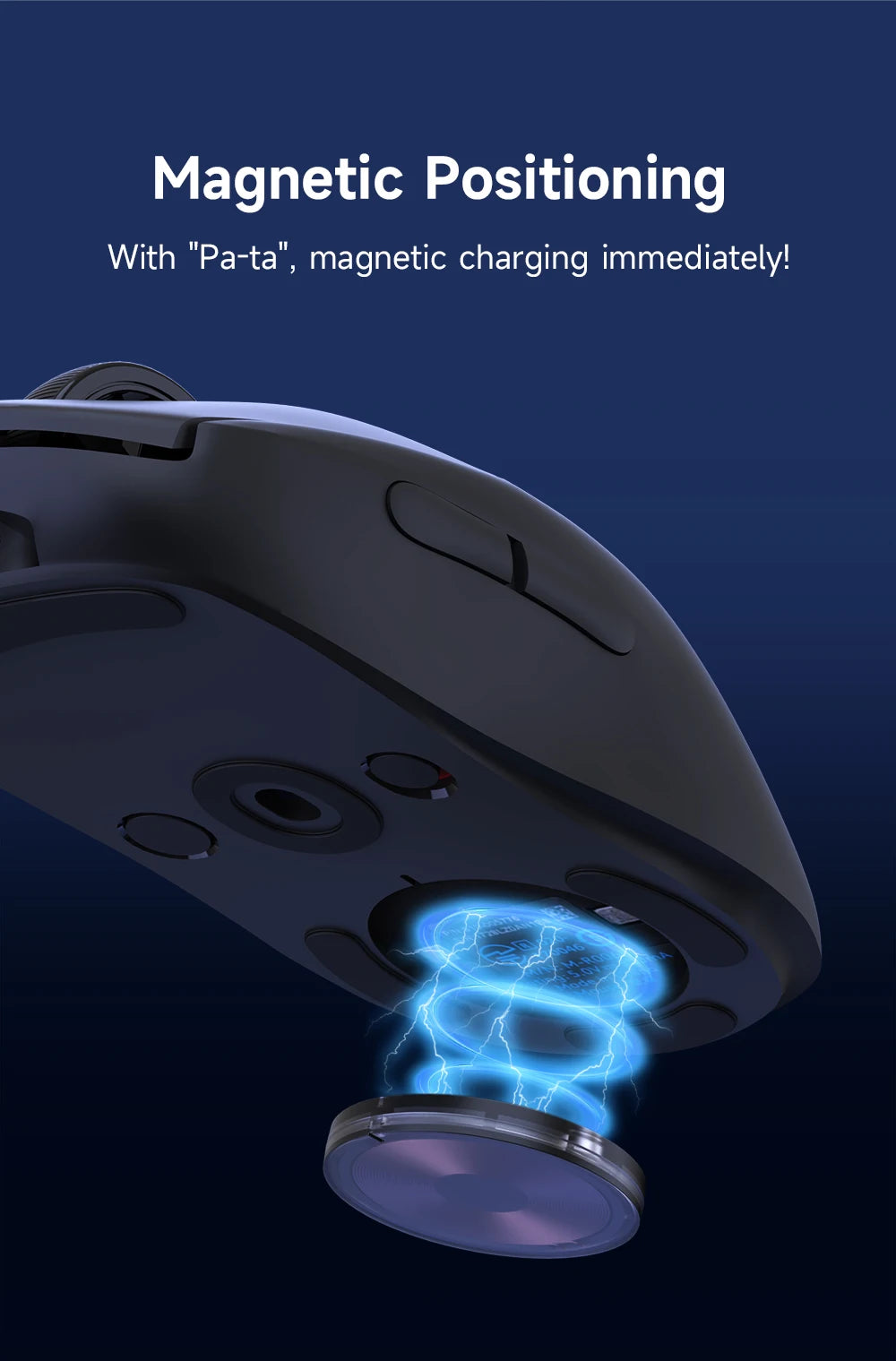 For Logitech Mouse Magnetic Wireless Charging QI Module Base for Logitech G Pro X Superlight 2 G PRO 2 LIGHTSPEED G502 X