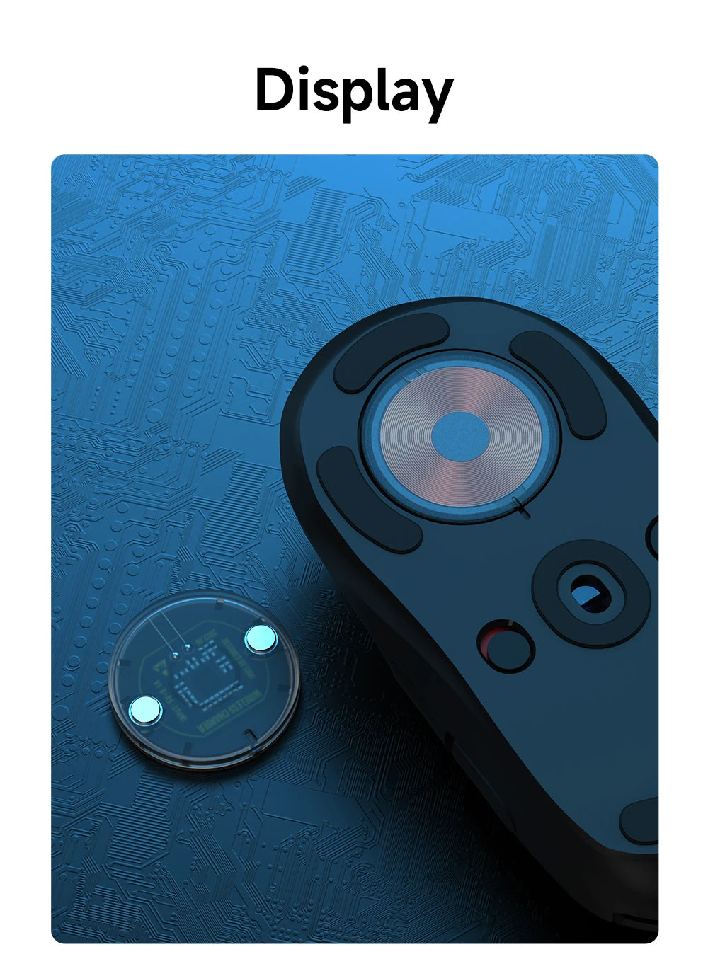 For Logitech Mouse Magnetic Wireless Charging QI Module Base for Logitech G Pro X Superlight 2 G PRO 2 LIGHTSPEED G502 X