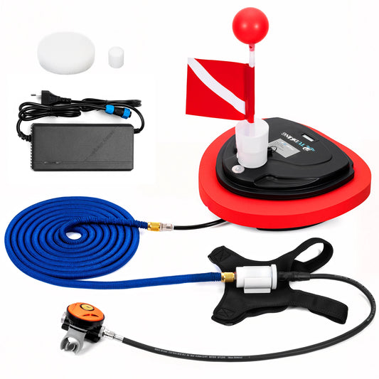 TUXING Scuba Diving Equipment Diving Mobile Ventilator Tankless Waterproof Rechargeable Underwater Time 3.5-5H Depth 10m