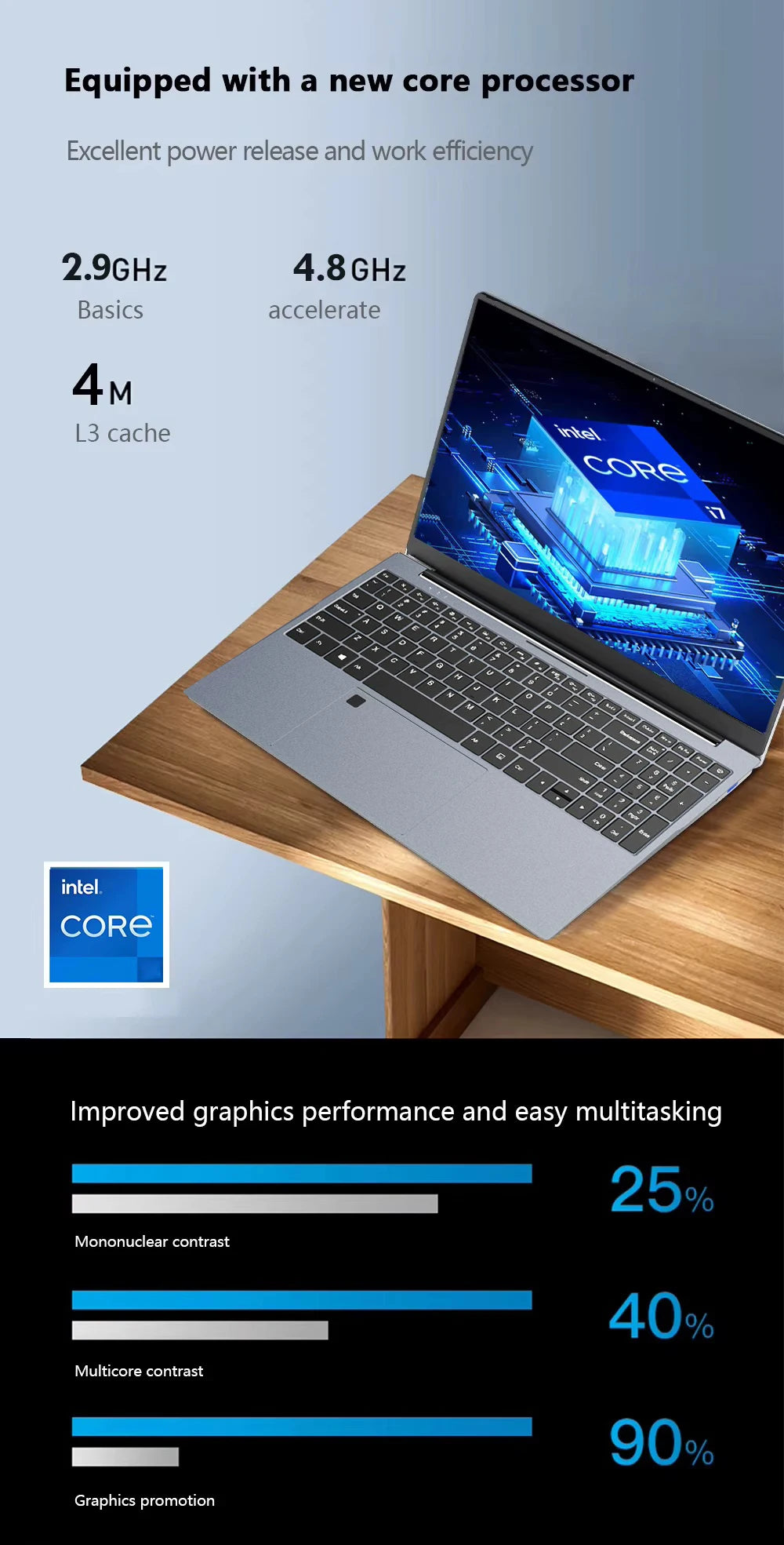 2026 Windows 11 Intel Core i9-10980HK Notebook 15.6 inch Laptop Fingerprint UnIock i9 16GB RAM 1TB 2TB SSD Office Gaming Laptops