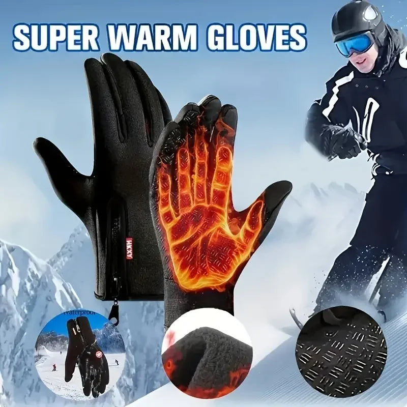 Winter Gloves, Lightweight Touchscreen Gloves Thermal Gloves, Non Slip Cycling Gloves Driving Gloves Running Gloves Waterproof