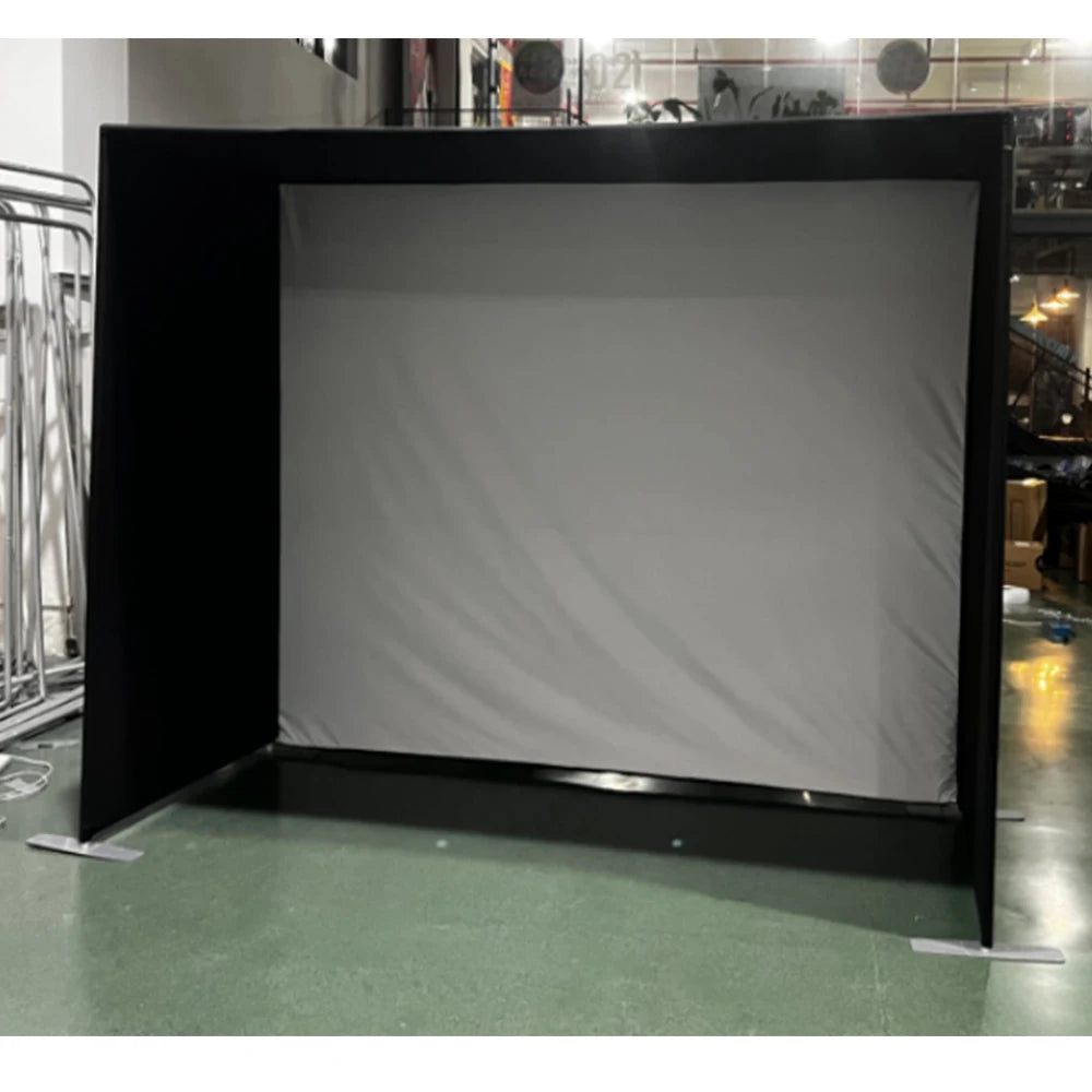 10/12/14ft Outdoor Golf Training Simulator Cage Sports Practice Golf Simulator Enclosure With Impact Netting and All Poles