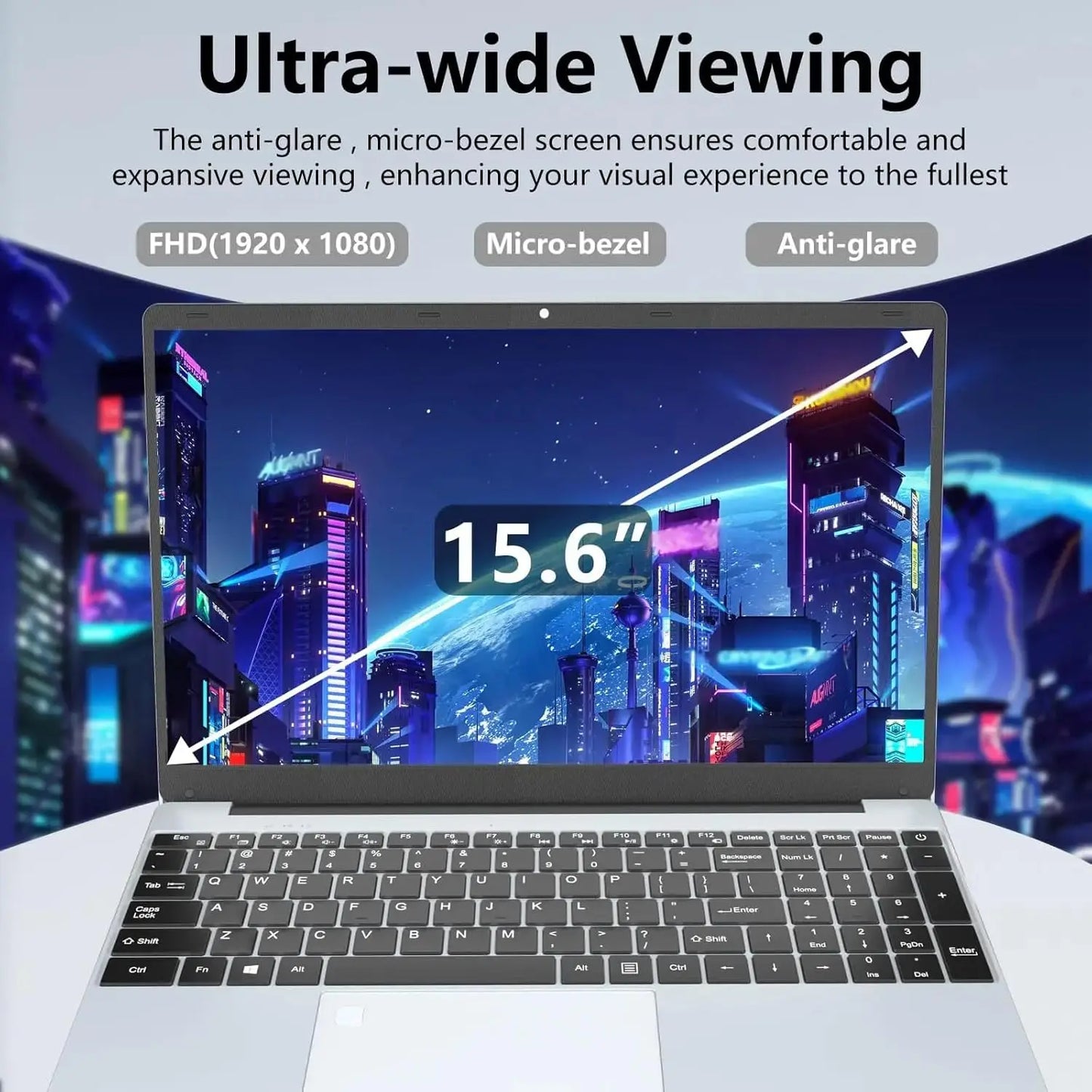 Windows 11 Intel i9-10980HK i3-6100U 15.6 inch Portable Laptop Fingerprint Unlock Notebook 16GB 1TB 2TB Gaming Laptops Computer
