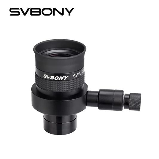 Svbony Telescope Illuminated Single Crosshair Eyepiece 20mm SWA 70° Adjustable for Perfectly Guided Astrophotography SV152