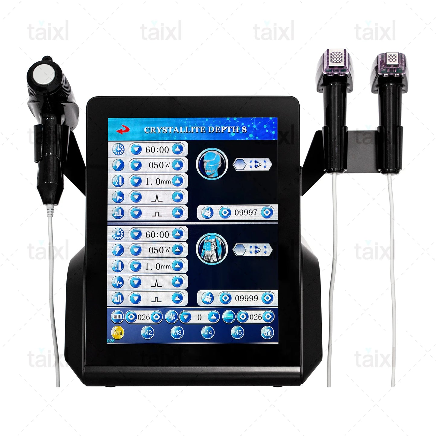 X5 3D Ai Skin Image Analyzer 21.5 inch High Definition Pixels Whole Facial Scanning Multi Spectrum Moisture Scalp Detection CE