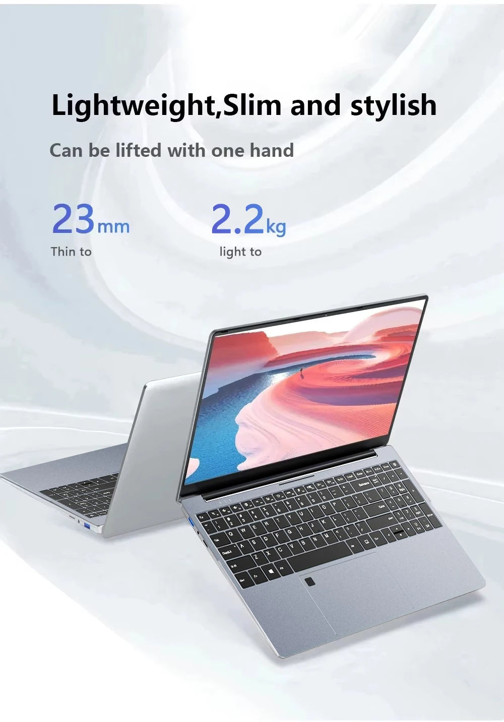 Windows 11 Intel i9-10980HK i3-6100U 15.6 inch Portable Laptop Fingerprint Unlock Notebook 16GB 1TB 2TB Gaming Laptops Computer