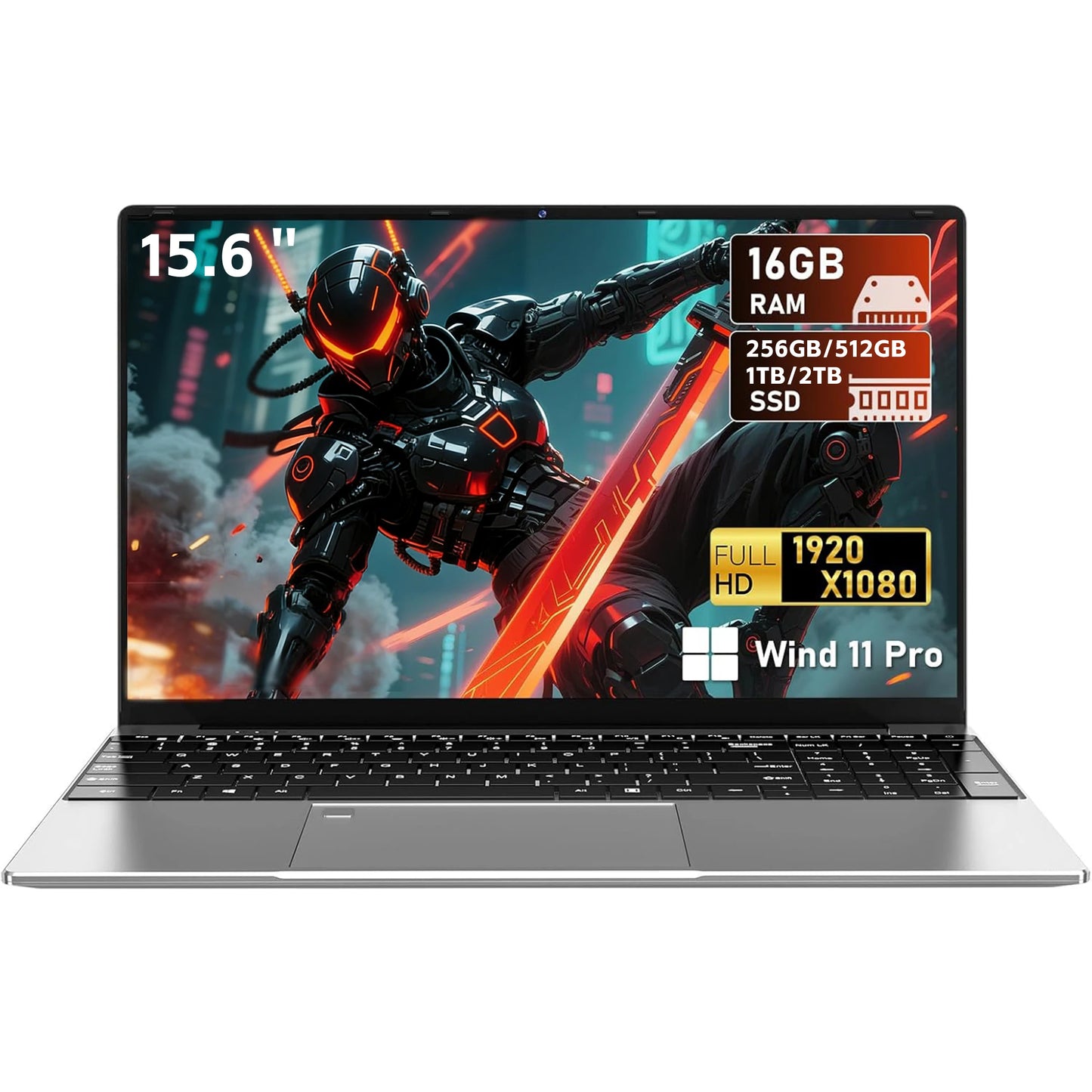 2026 Windows 11 Intel Core i9-10980HK Notebook 15.6 inch Laptop Fingerprint UnIock i9 16GB RAM 1TB 2TB SSD Office Gaming Laptops