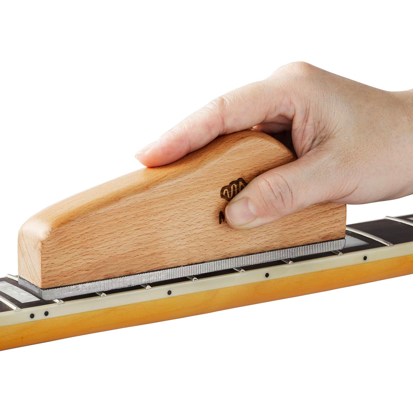 6 Inch Guitar Fret Leveling File Hard Wood Carbon Steel Guitar Fret Crowning End Level File Sanding Luthier Repair Tool