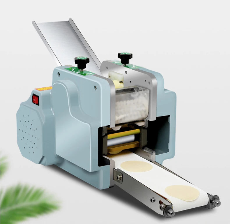 dumpling wrapper machine electric automatic Wonton Wrappers Maker Machine Roll dough Press Commercial 9cm Dumpling skin 110/220v