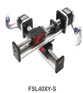 FUYU Gantry Robot XYZ Stage CNC Router Motorized 3 Axis Table Linear Motion Ball Screw Guide Rail With Stepper Motor