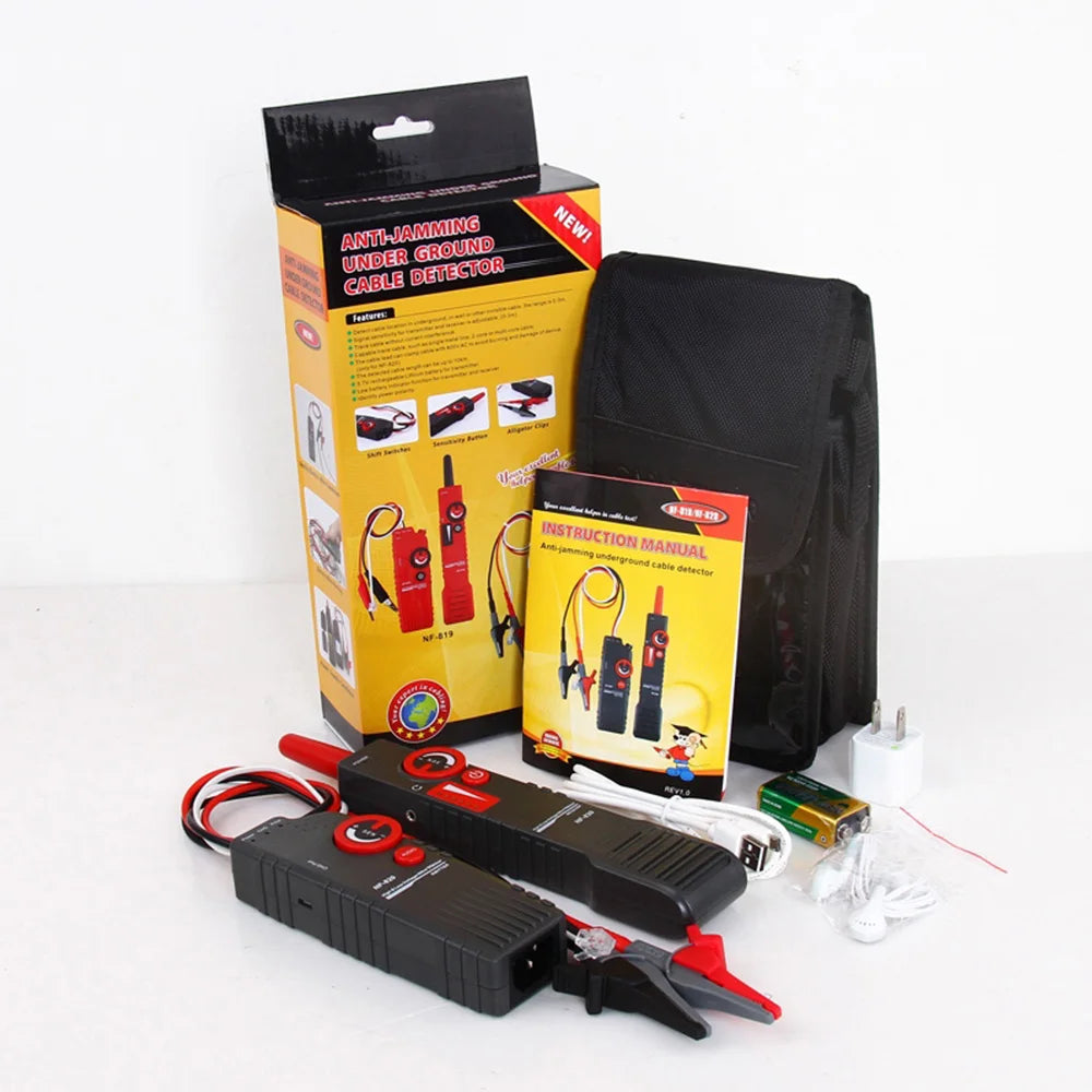 NOYAFA New NF-820 RJ45 RJ11 BNC Tester High & Low Voltage Cable tester Underground Cable Finder Anti-Interference Wire Tracker