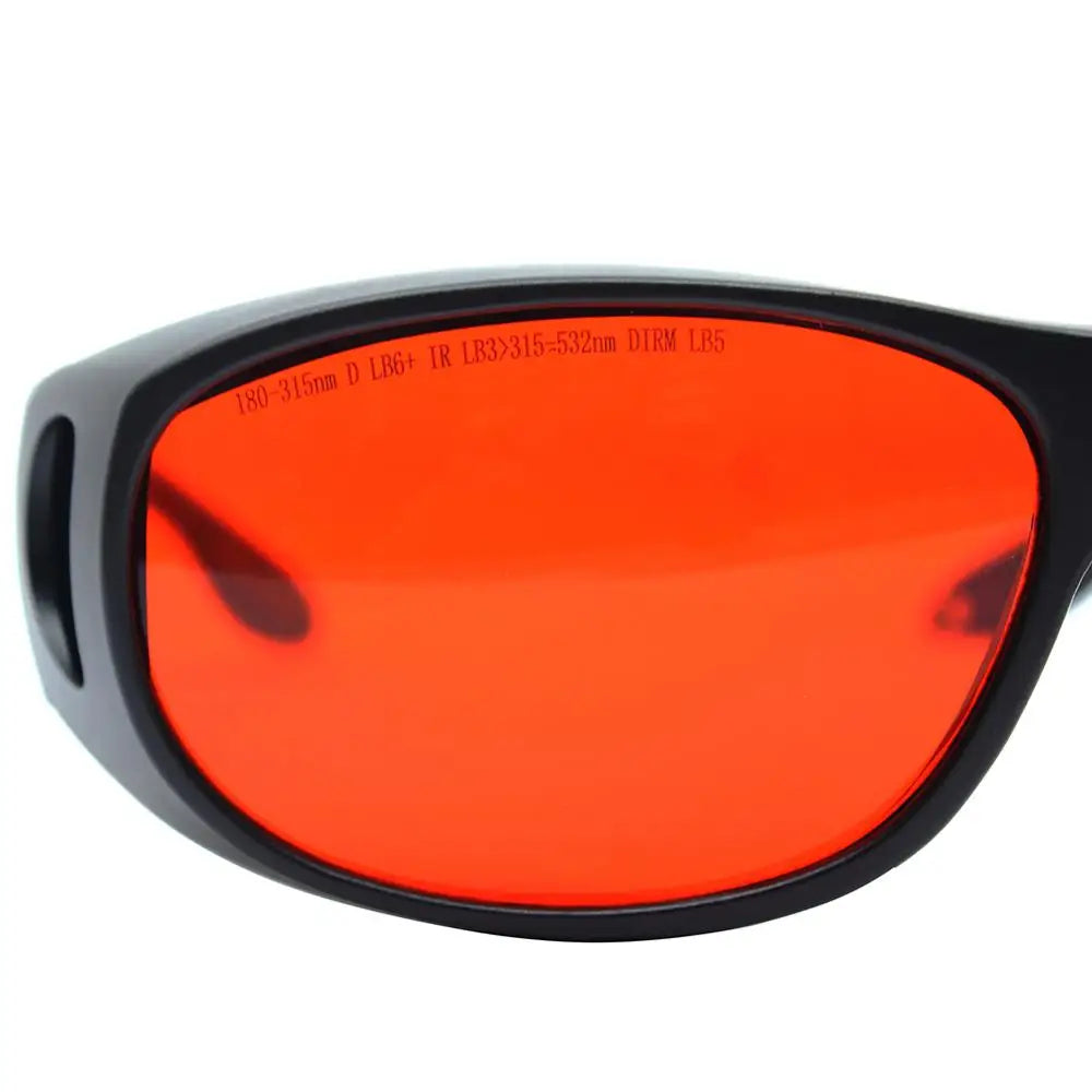 OXLasers OD 6+ Professional Laser Glasses Protective Goggles for 405nm UV Laser 450nm Blue Laser and 520nm 532nm Green Laser