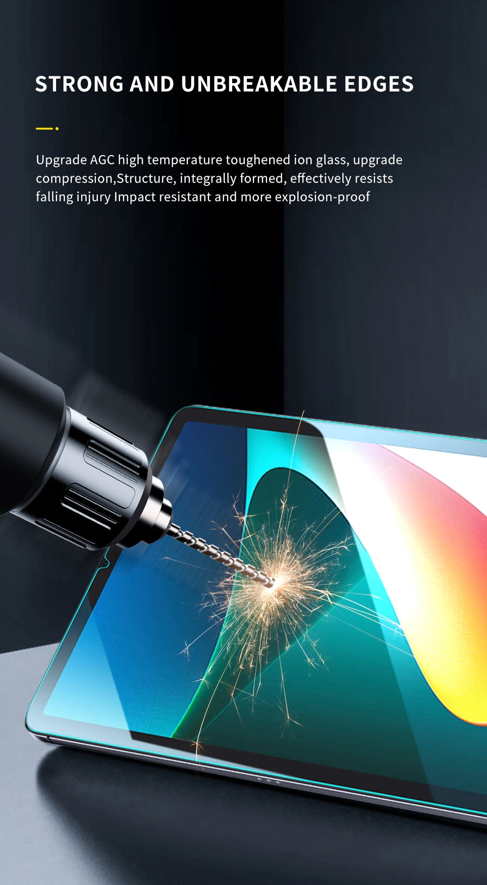 SmartDevil Tempered Glass for Xiaomi Mi Pad 6 11 inch Pad 5 5Pro 12.4 inch Tablet 9H Screen Protector HD Anti Blue Ray with Tool
