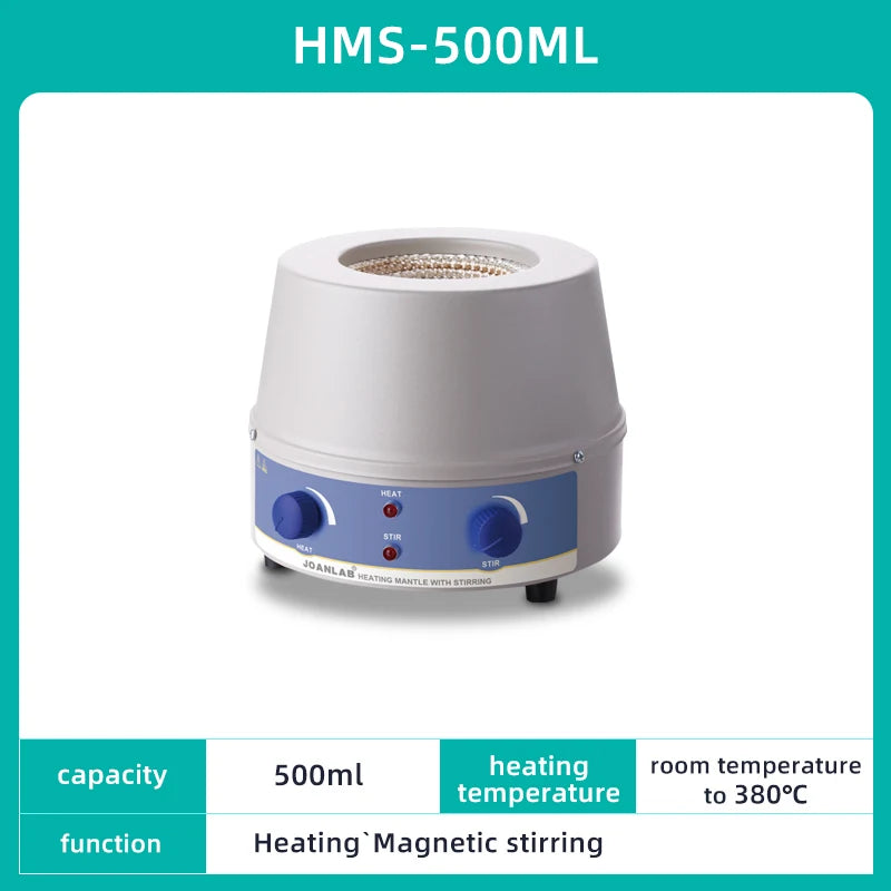 Digital Electric Heating Mantle With Magnetic Stirring Lab Equipment Magnetic Stirrer With Temperature Controller 500ml 220v